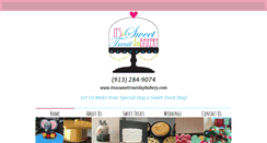 Desktop Screenshot of itsasweettreatdaybakery.com